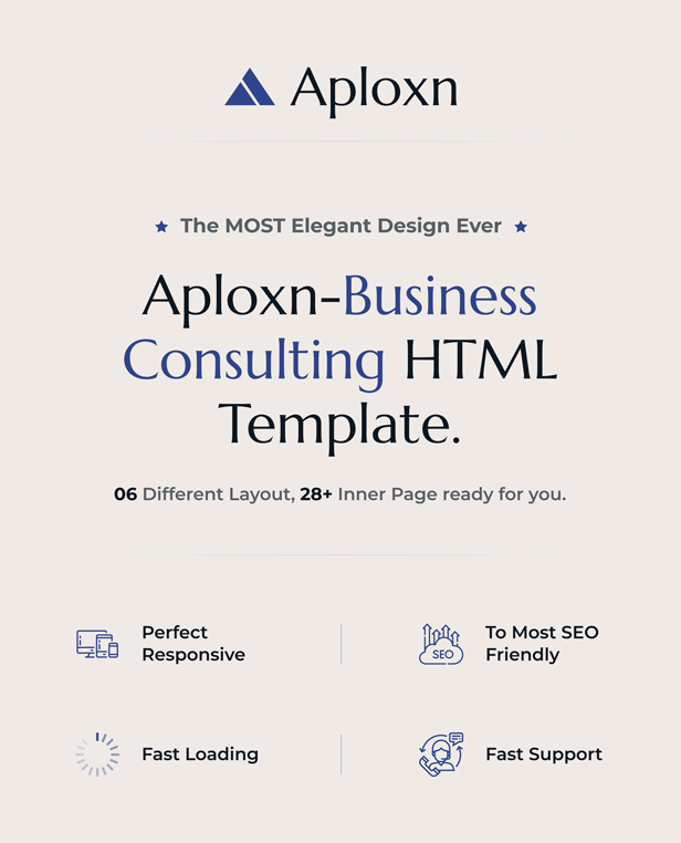 Aploxn - Business Consulting HTML Template - 1