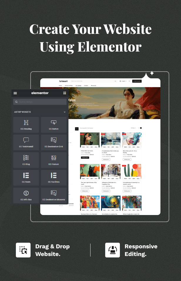 Artmart - Art Gallery & Auctions WordPress Theme - 6