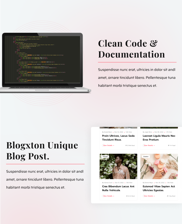 BlogXton - Modern Blog & Magazine HTML Template - 4