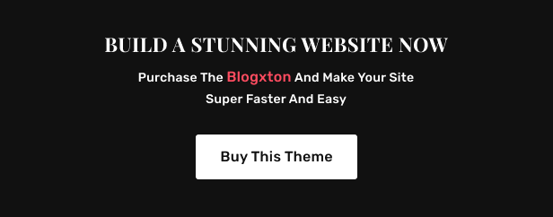 BlogXton - Modern Blog & Magazine HTML Template - 6