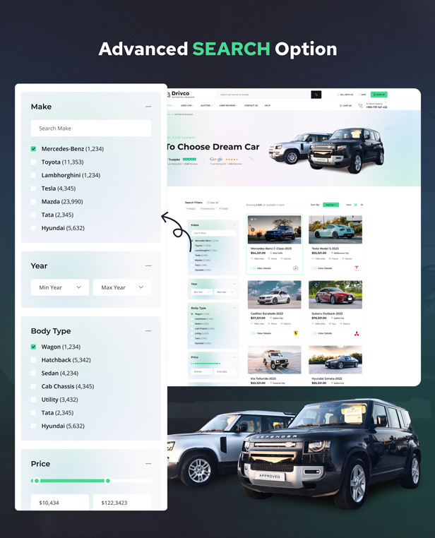 Drivco - Car Dealer and Listing WordPress Theme - 4
