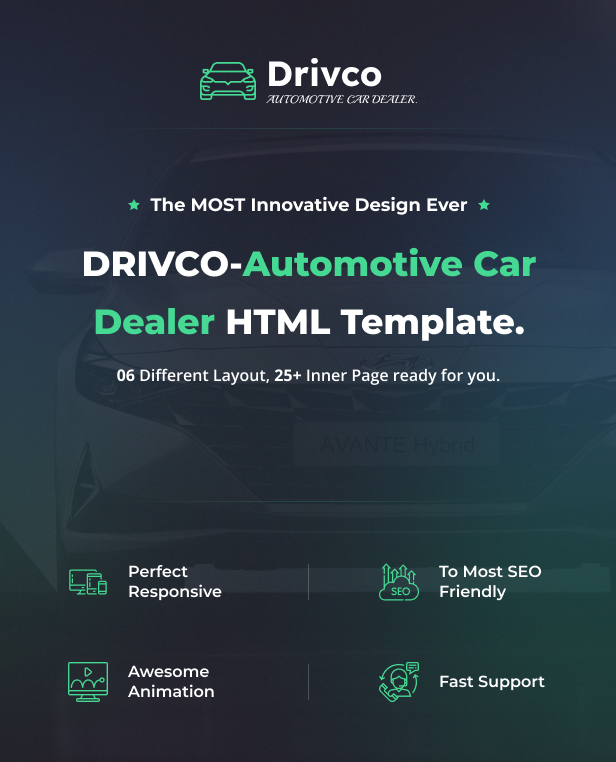 Drivco - Car Dealer and Listing HTML Template + RTL - 1