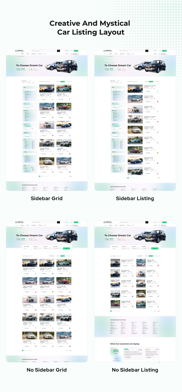 Drivco - Car Dealer and Listing React Next.JS Template + RTL - 5