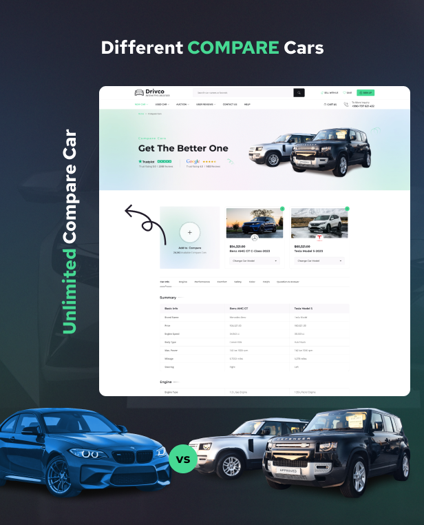 Drivco - Car Dealer and Listing React Next.JS Template + RTL - 7