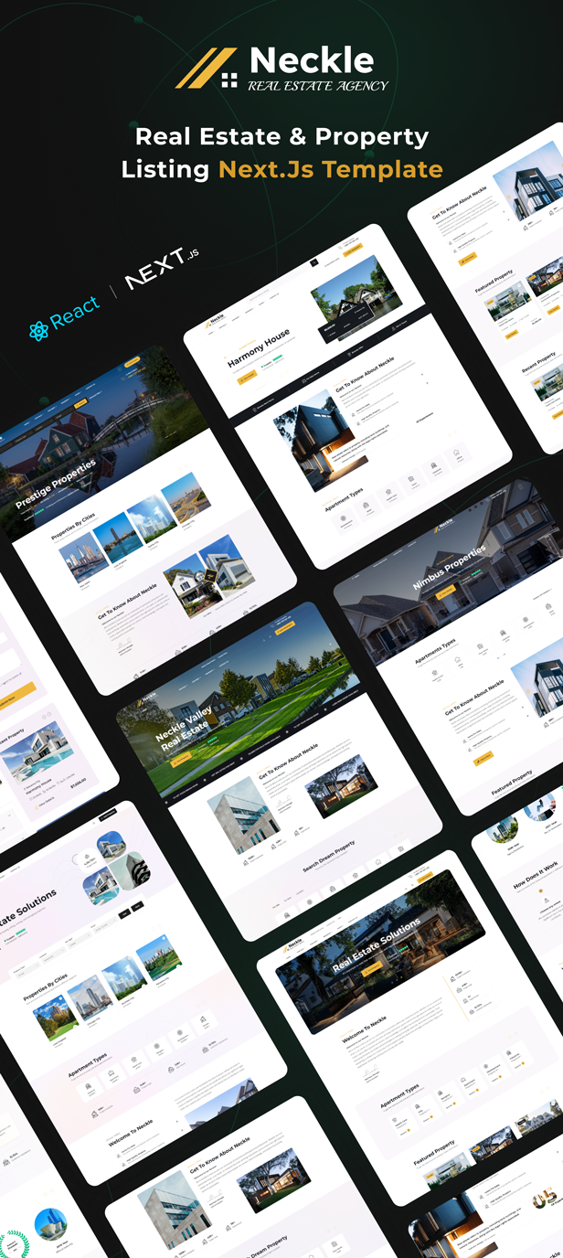 Neckle - Real Estate Next JS Template + RTL - 2