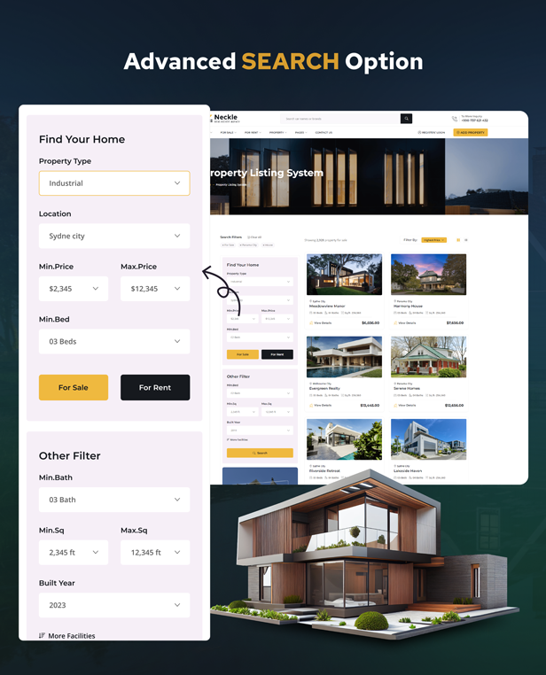 Neckle - Real Estate & Property HTML Template + RTL - 4