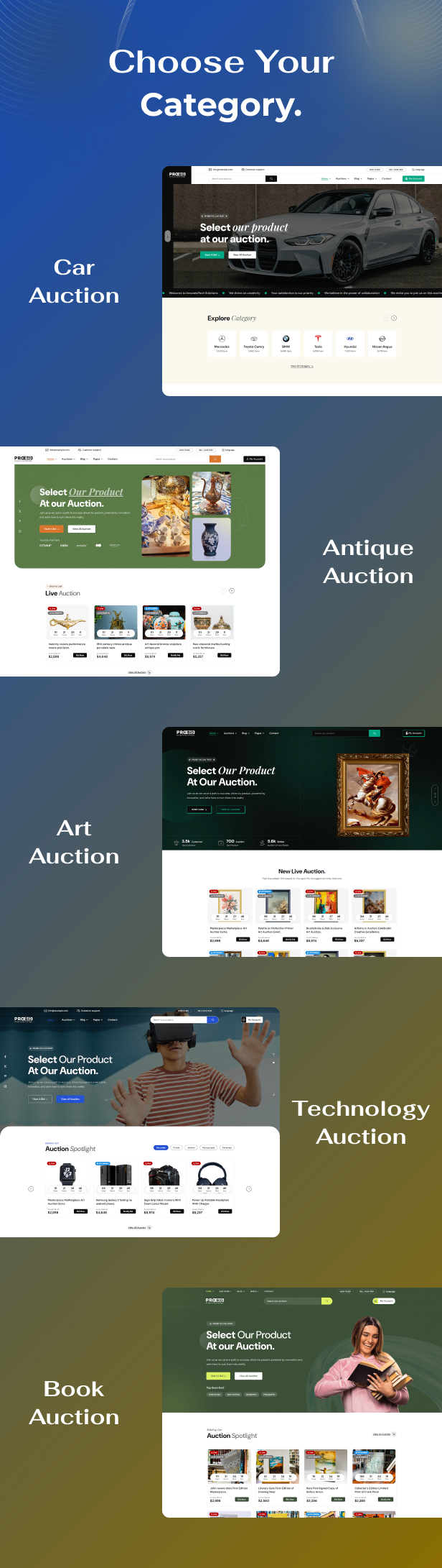 Probid - Multi Vendor Auctions WooCommerce Theme - 2