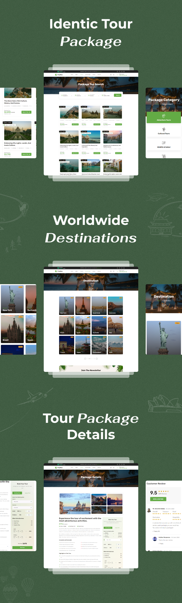 TripRex - Travel Agency and Tour Booking WordPress Theme - 2