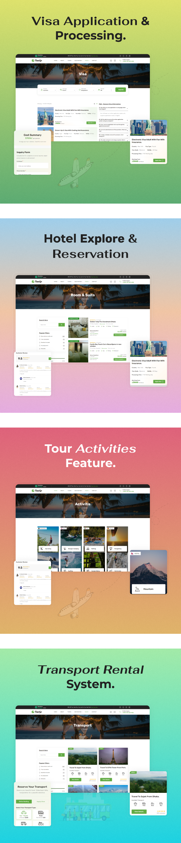 TripRex - Travel Agency and Tour Booking Template - 3