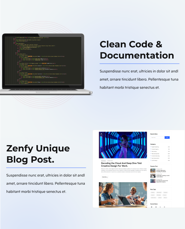 Zenfy - Software, SaaS & Digital Agency Template - 7